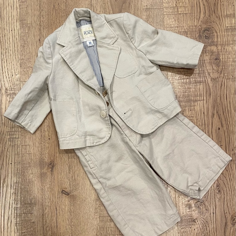 Infant Linen Suit